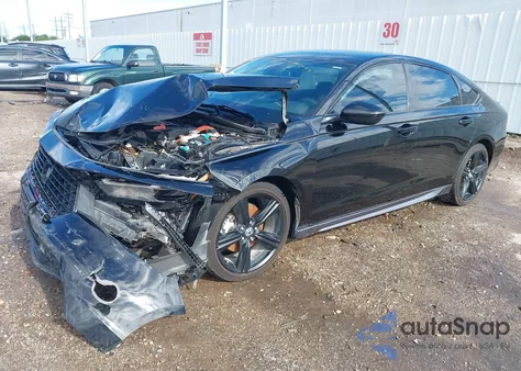 2024 Honda Accord Hybrid Sport-L из США, поврежденный, VIN 1HGCY2F75RA000607